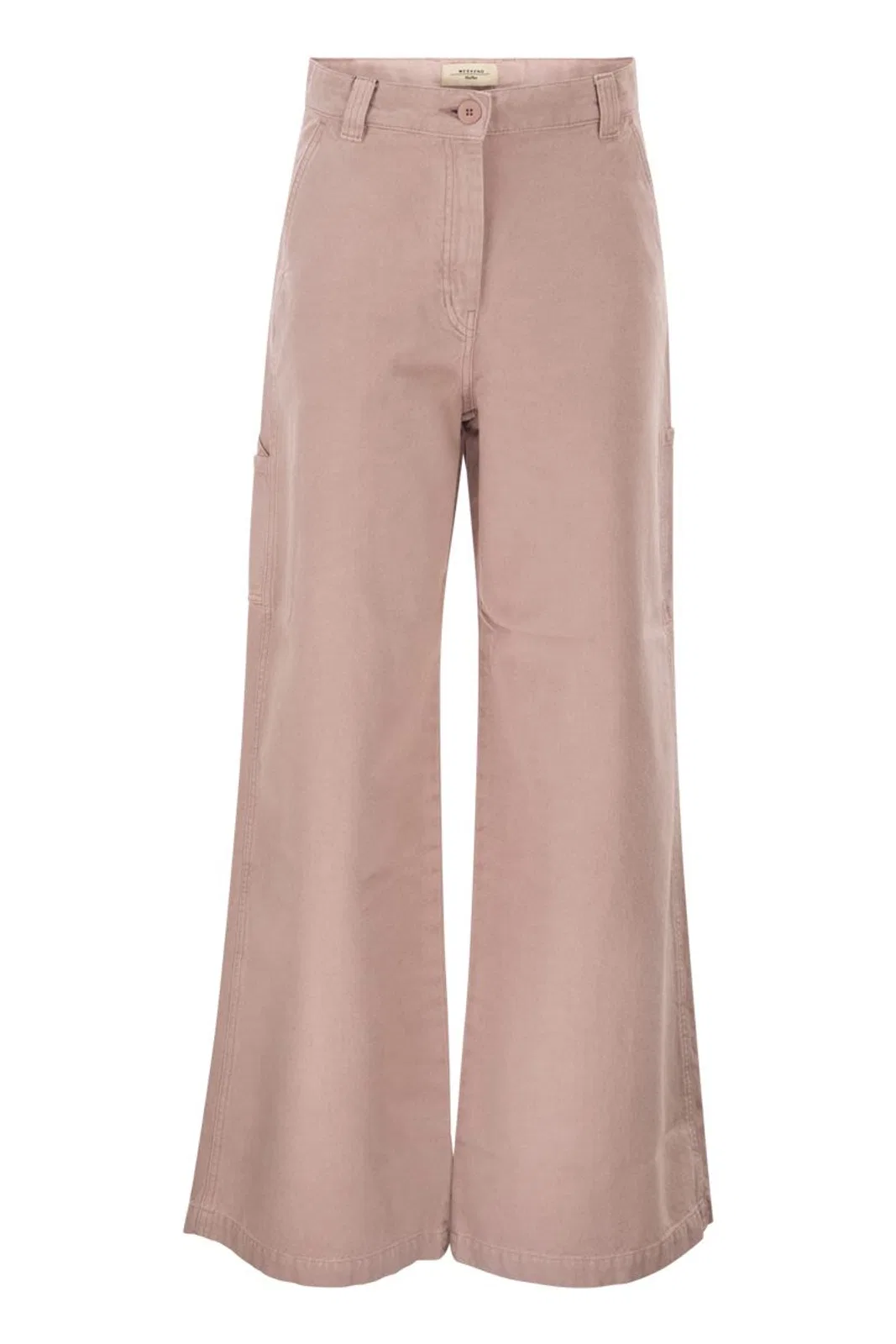 Wkdskipper - Wide-Leg Trousers In Cotton Canvas