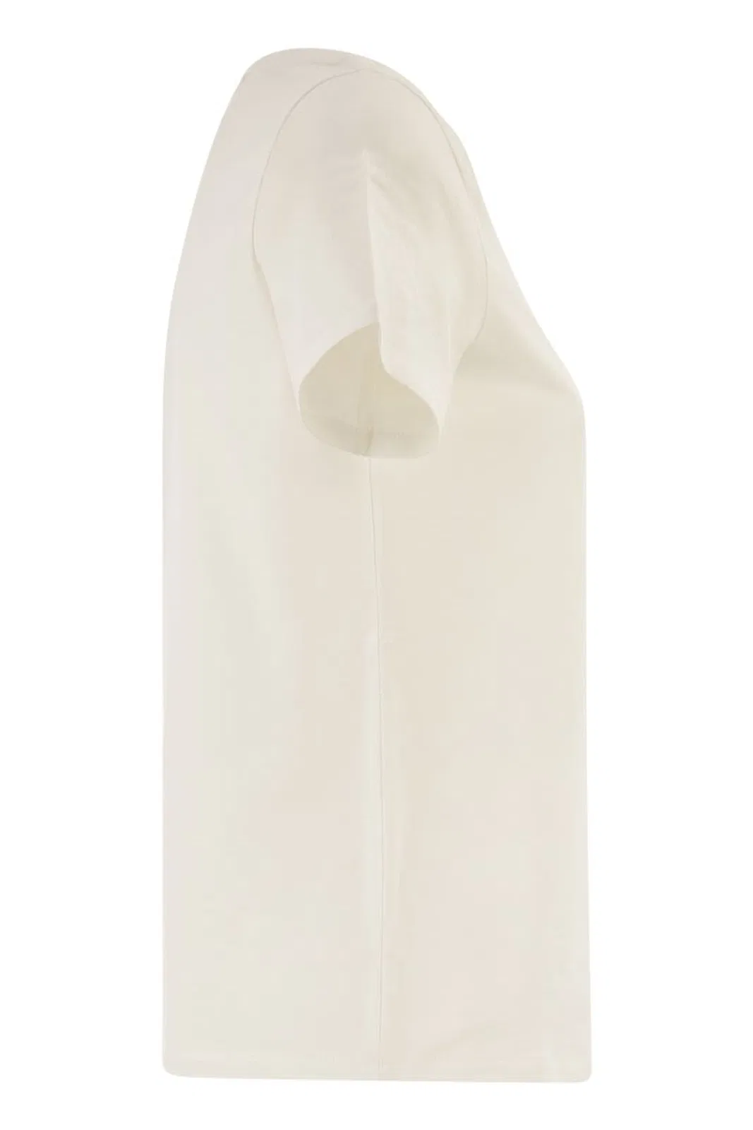 Weekend Max Mara Weekend Maxmara Wkdmultif Basic Stretch Jersey T Shirt In Neutral