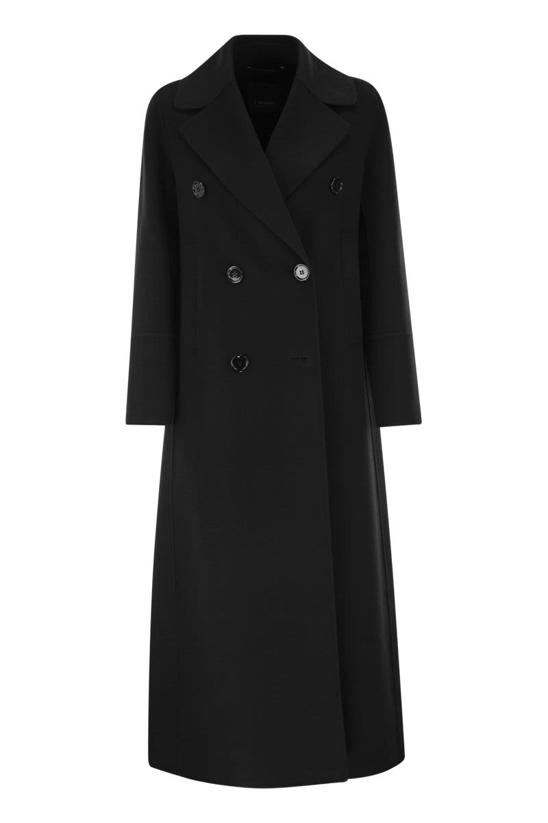 S Max Mara Smmcustodi - Long Wool Coat With Martingale