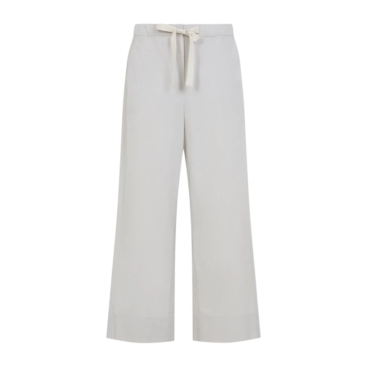 S Max Mara Smmargento - Cotton Drawstring Trousers