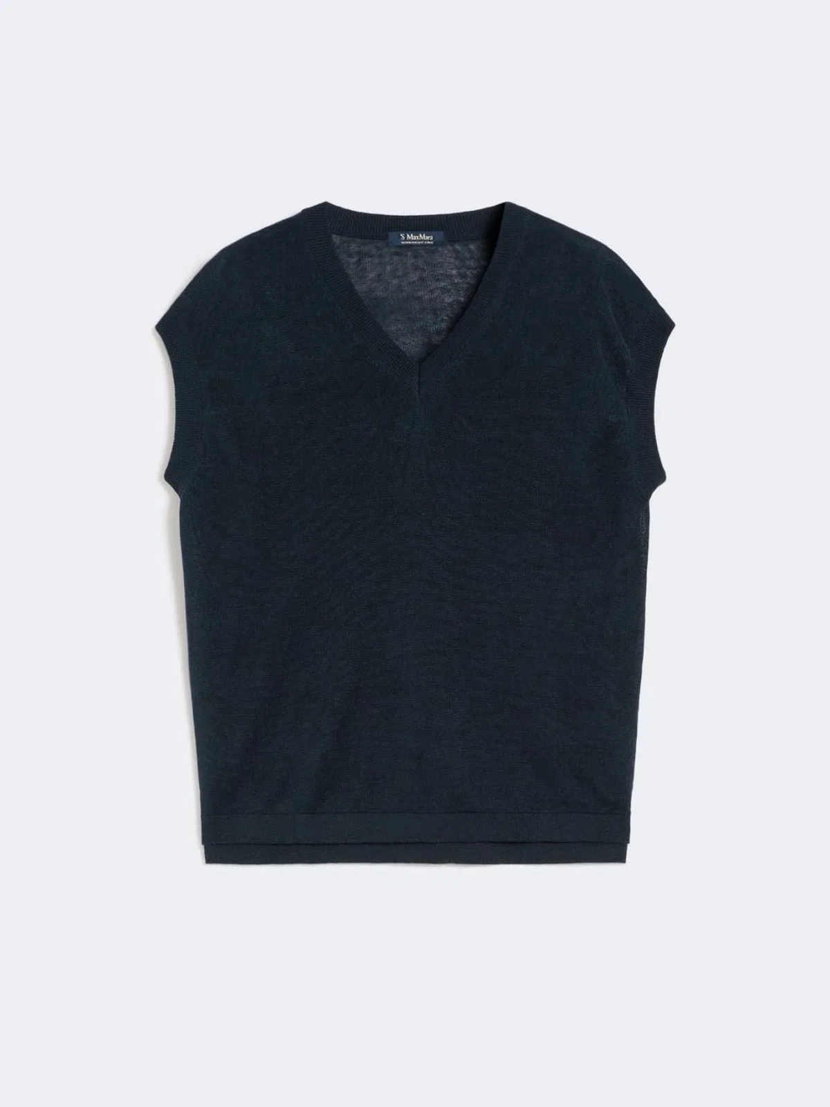 Red Wing Shoes S Max Mara Smmghianda Gilet In Blue