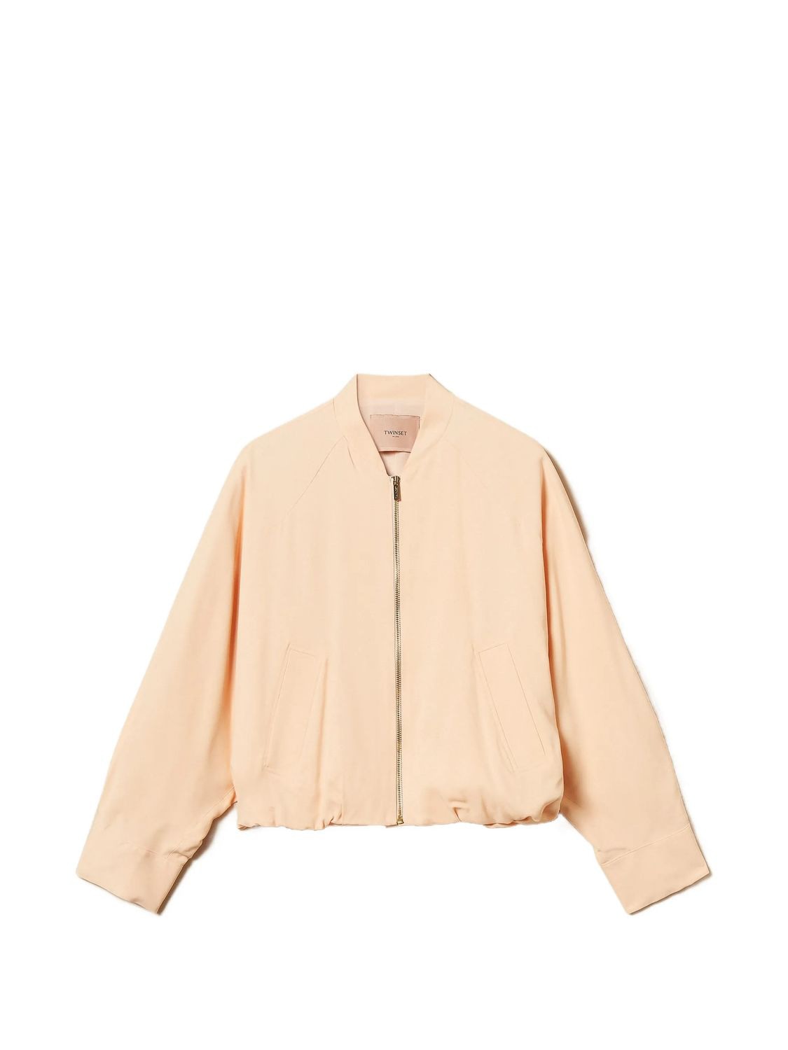 Twinset Kimono-Sleeve Bomber Jacket