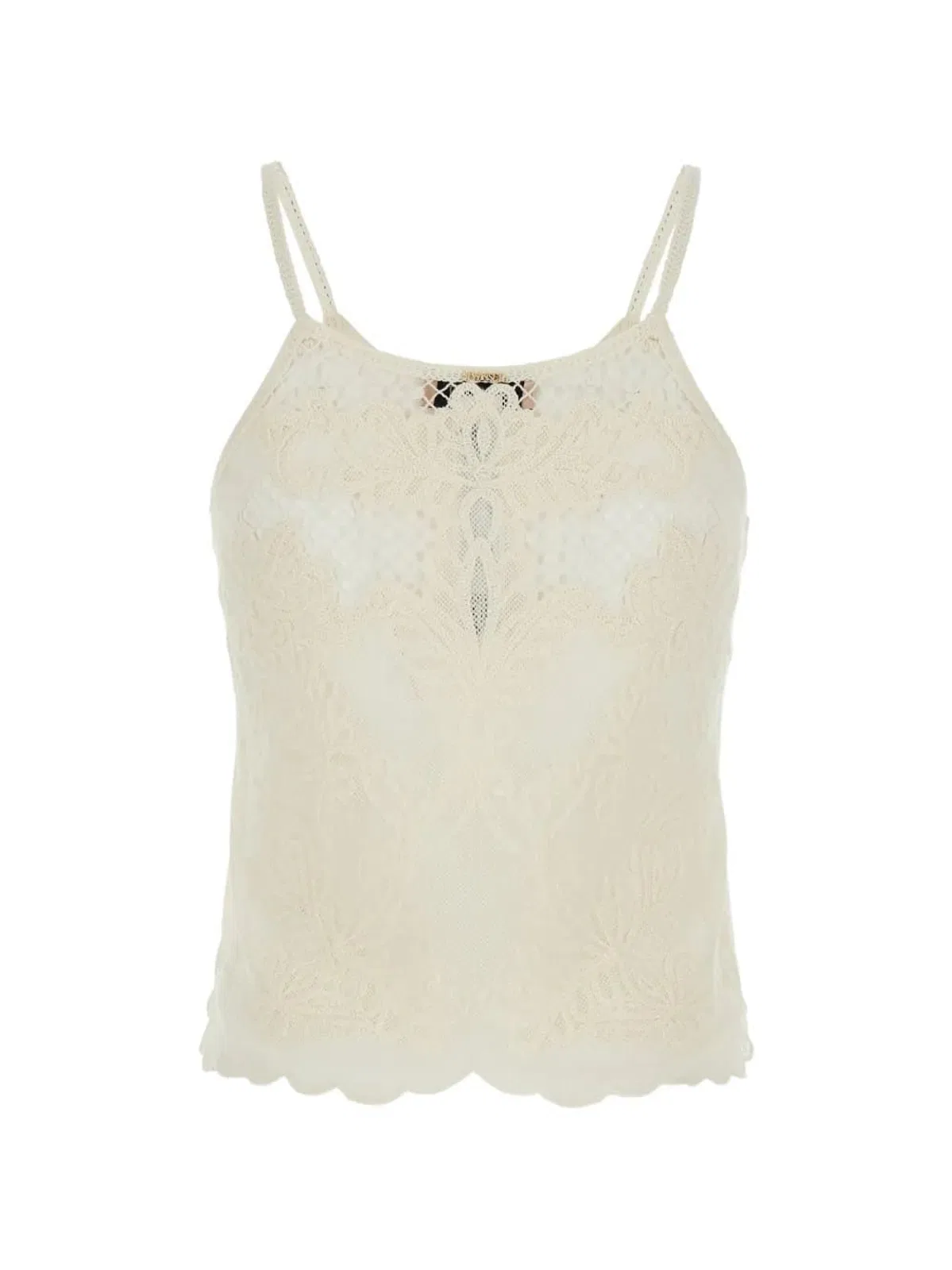 Twinset Twin-set Snow White Cotton Top