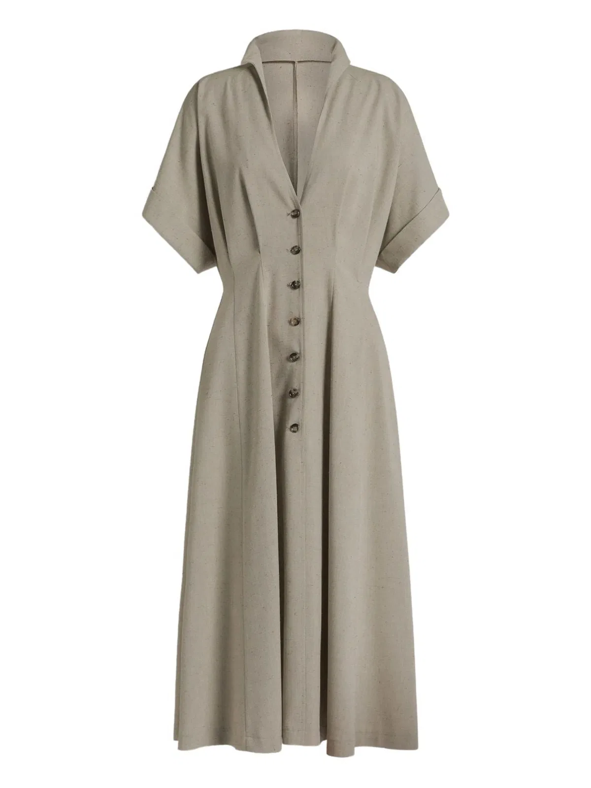 Alberta Ferretti Alberta Ferreti Tweed Grey Viscose Polyester Dress