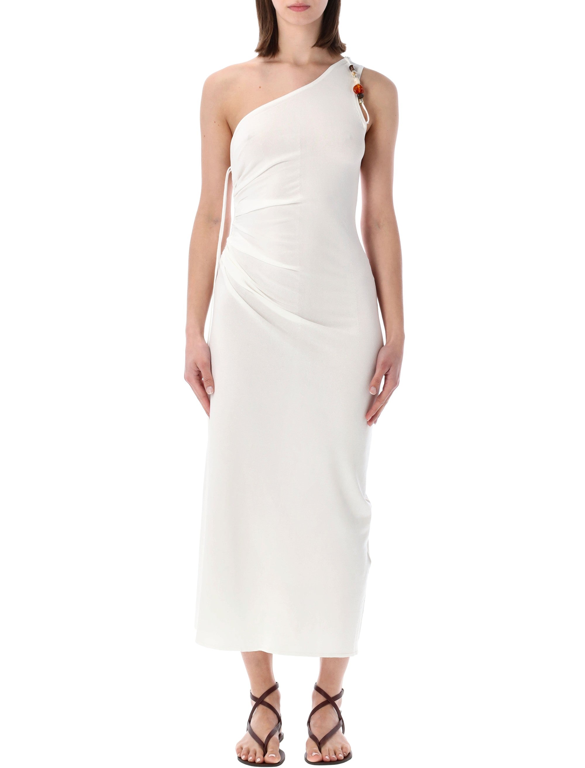 Sessùn Leite Asymmetric Jersey Dress