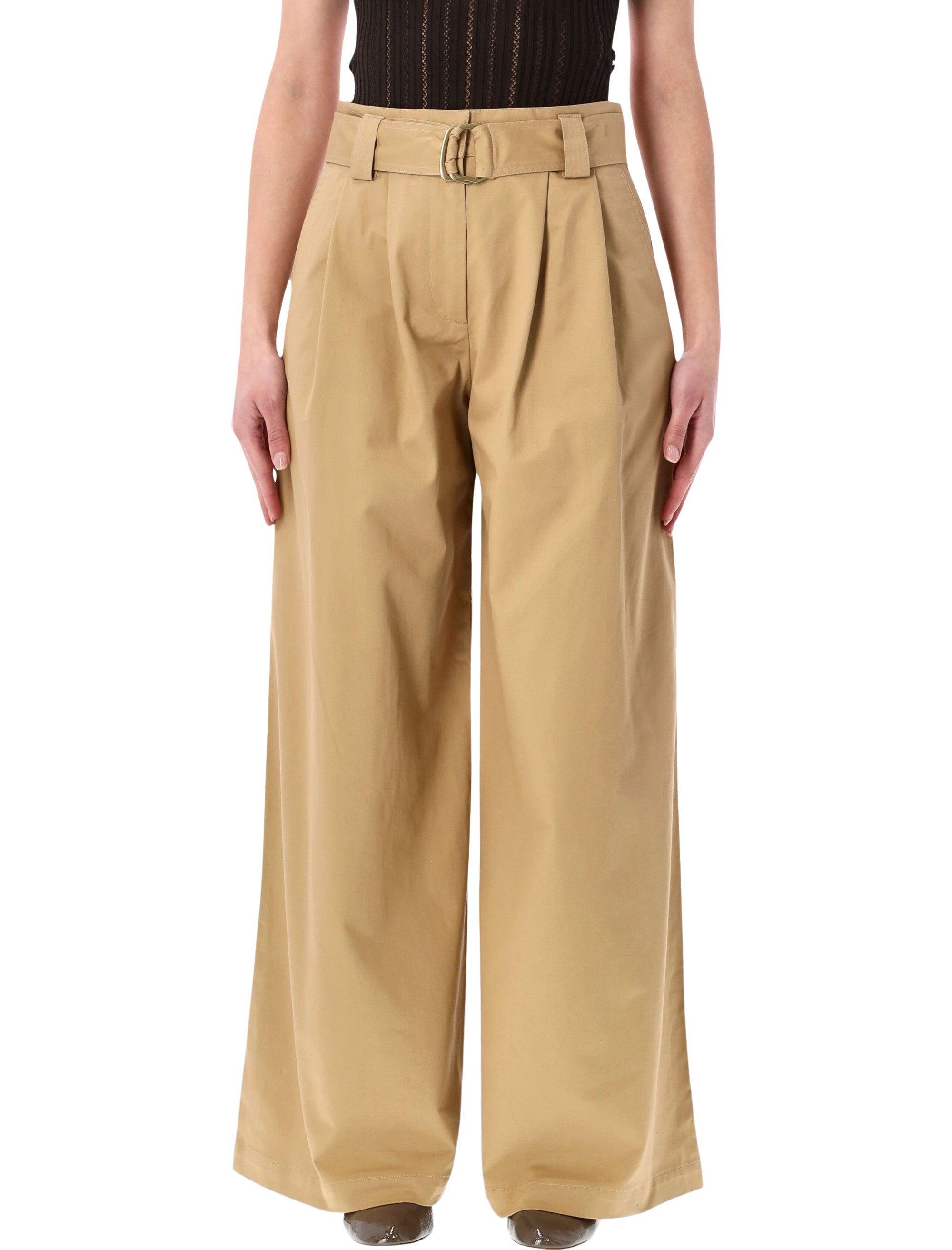 Sessùn Riva High-Rise Pleated Trousers