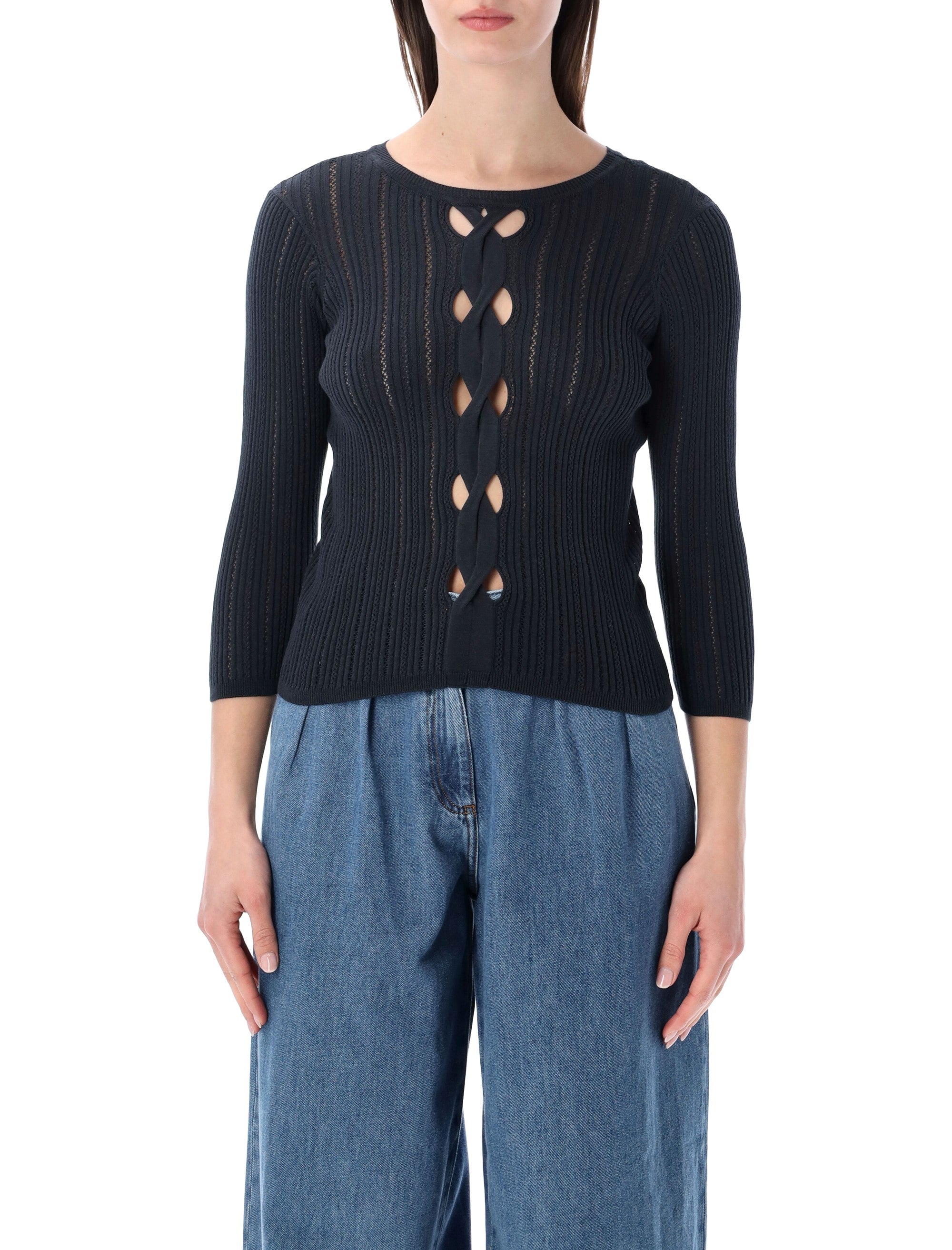 Sessùn Alencar Cable-Knit Jumper