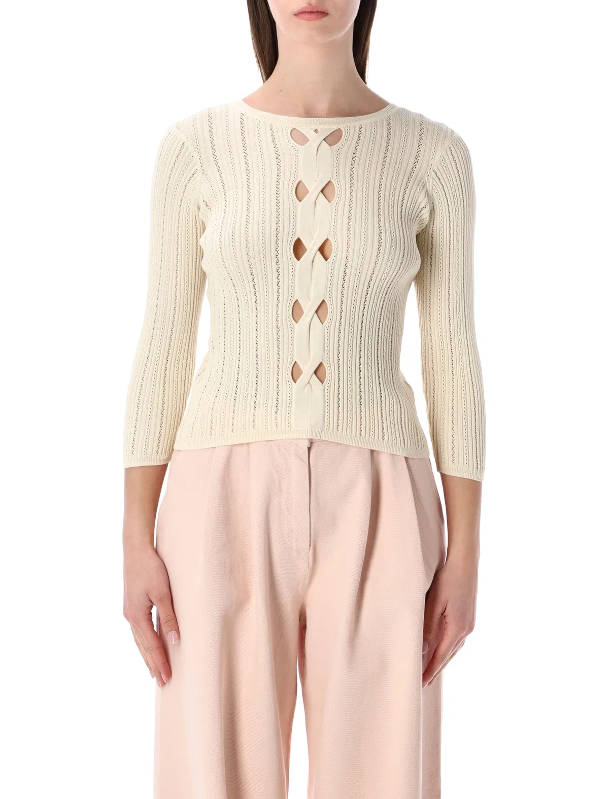 Sessùn Alencar Cable-Knit Jumper