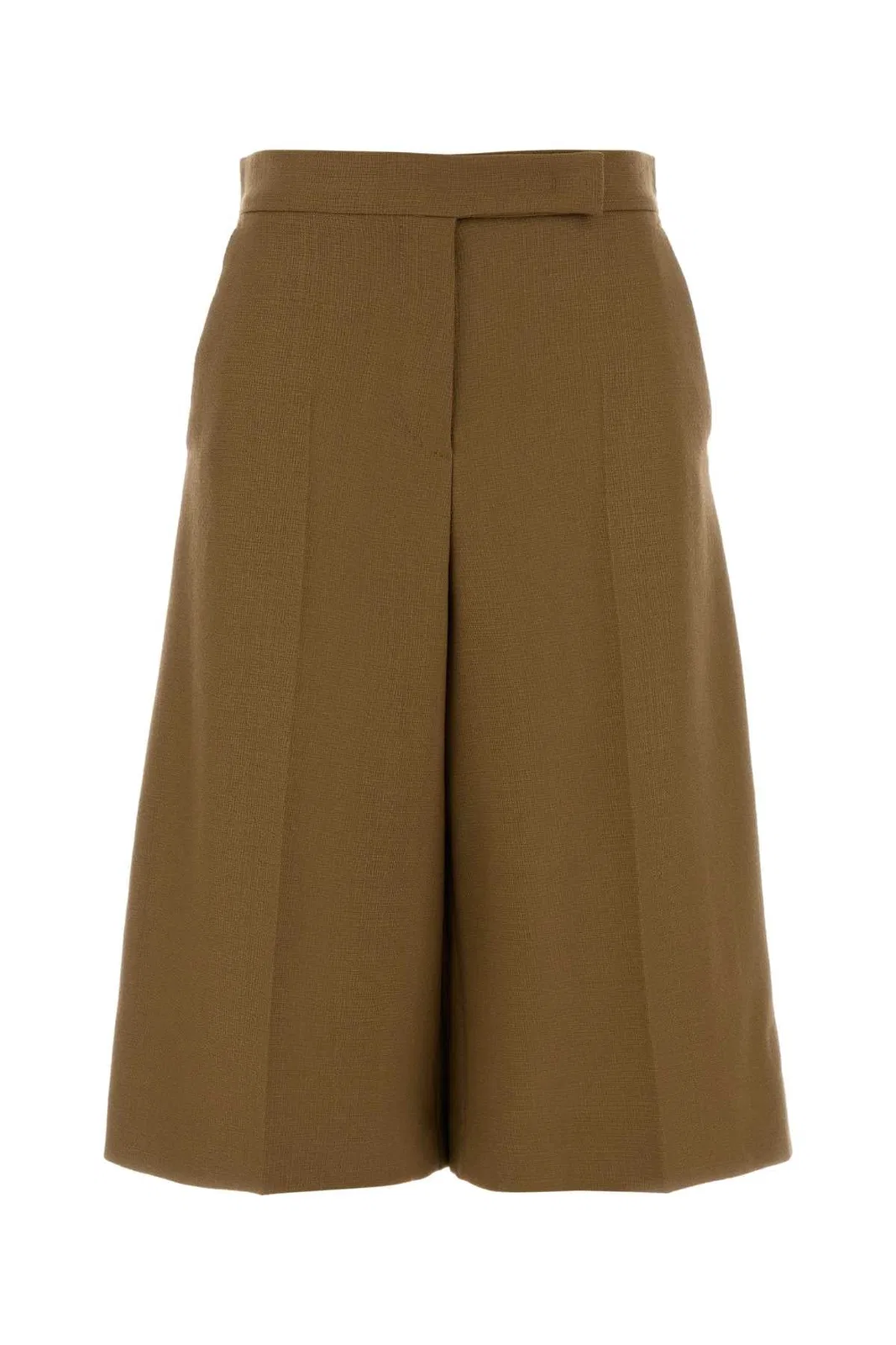 Biscuit Wool Superbo Bermuda Shorts