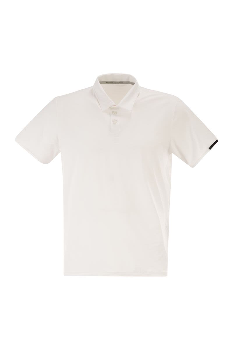 Stretch Oxford Polo Shirt