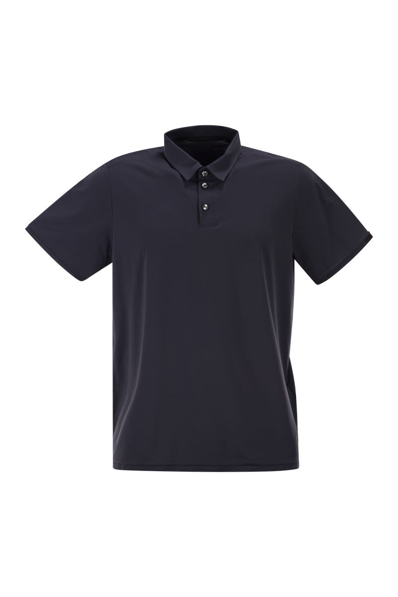 Stretch Oxford Polo Shirt