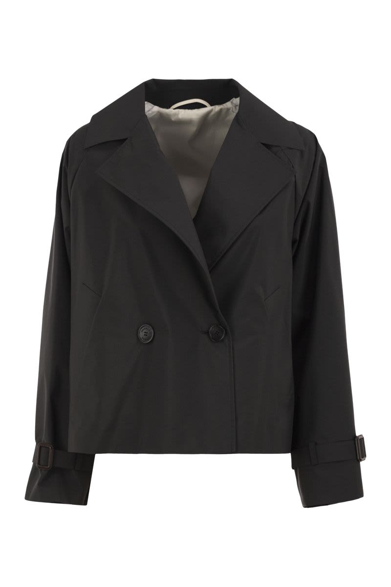 Wkdboero - Cropped Double-Breasted Technical Jacket