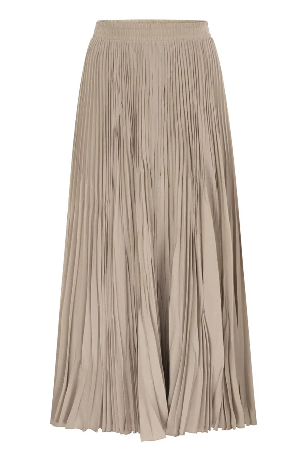 Wkdfoggia - Long Pleated Skirt In Fluid Fabric