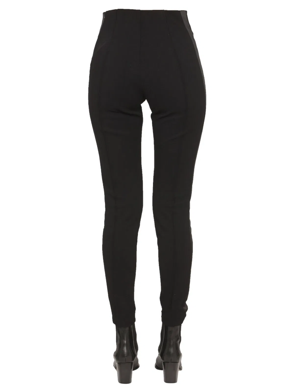 Max Mara Nylon Pants In Black