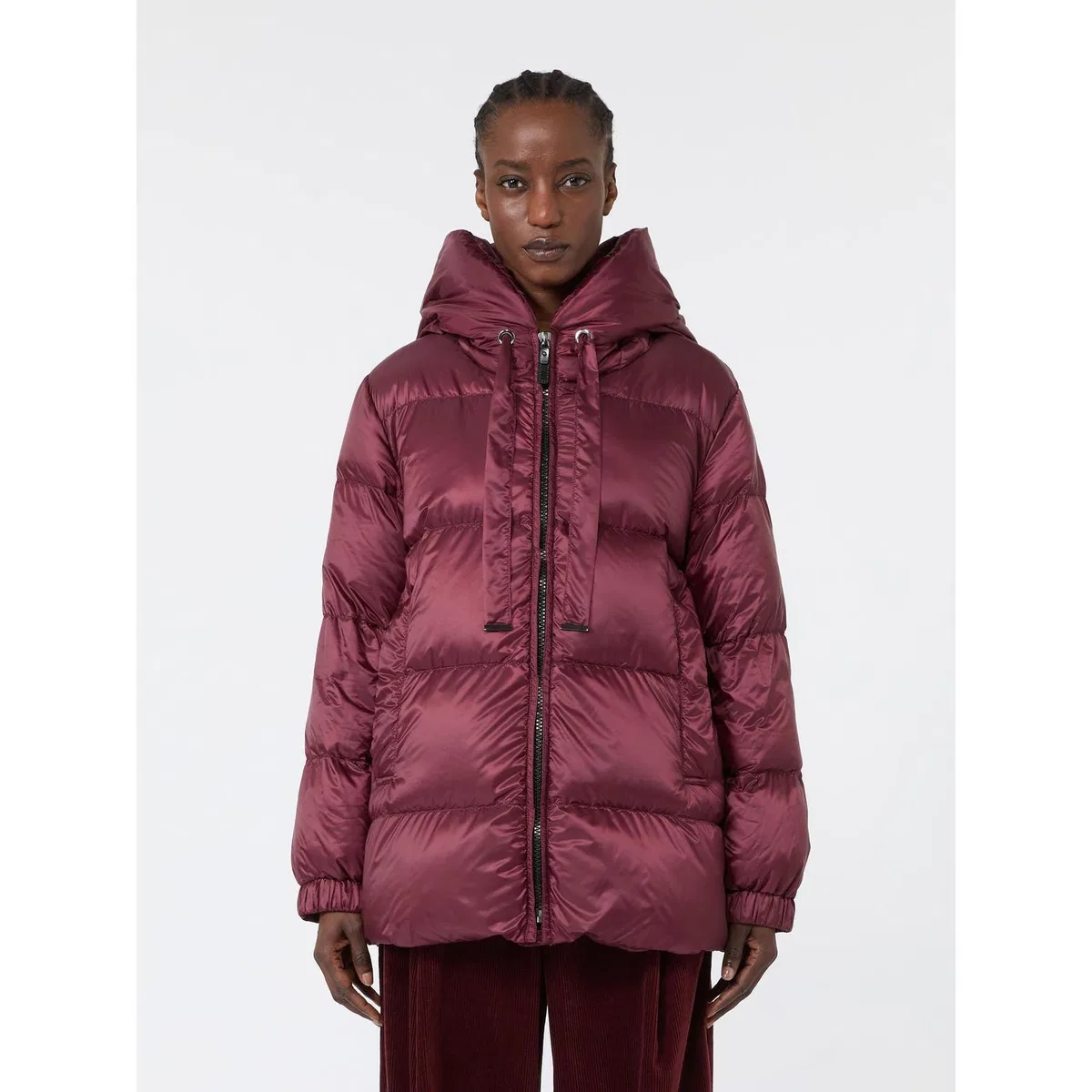 Seia Quilted Jacket Bordeaux