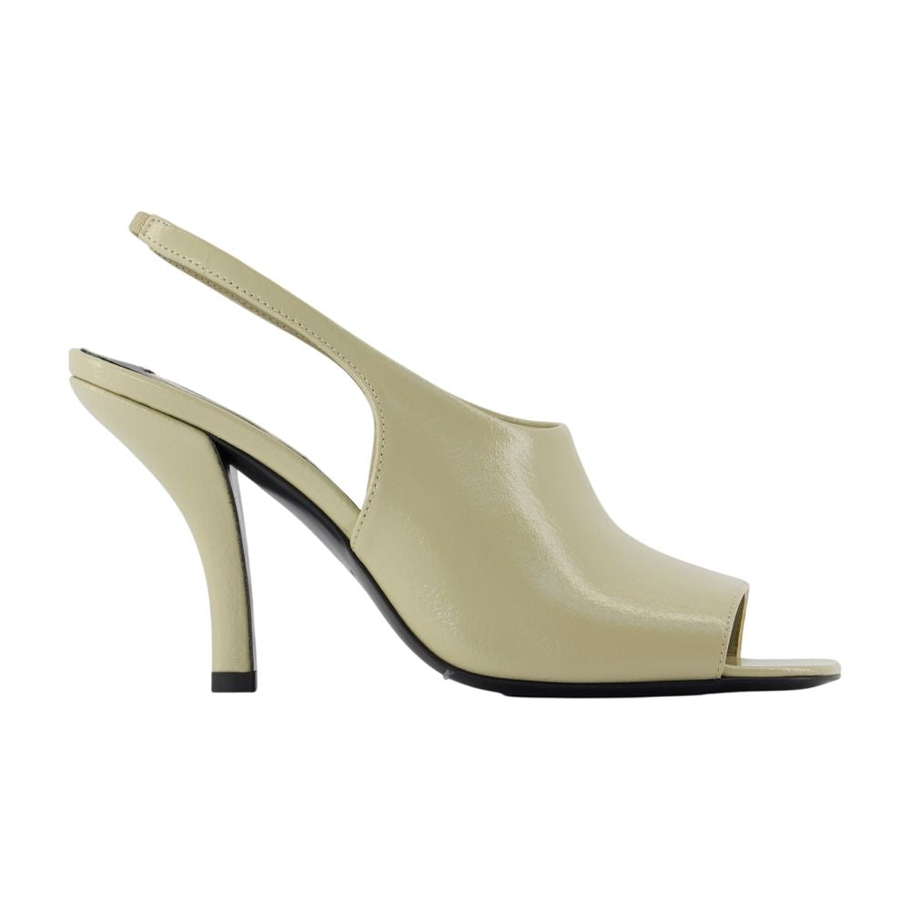 Pumps -  - Leather - Beige