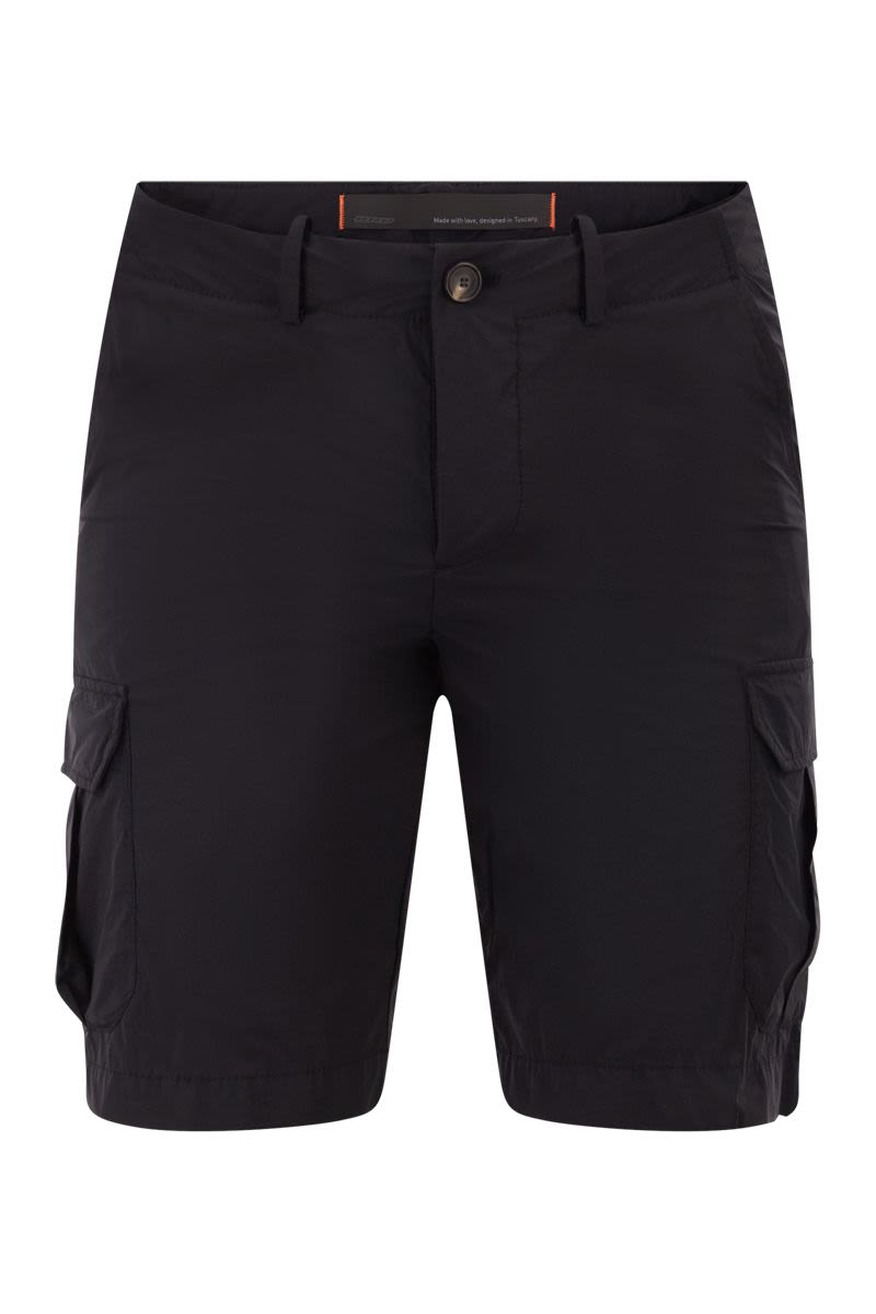 Stretch Technical Cargo Bermuda Shorts