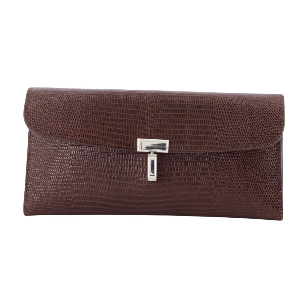 T-Lock Lizard Wallet -  - Leather - Brown