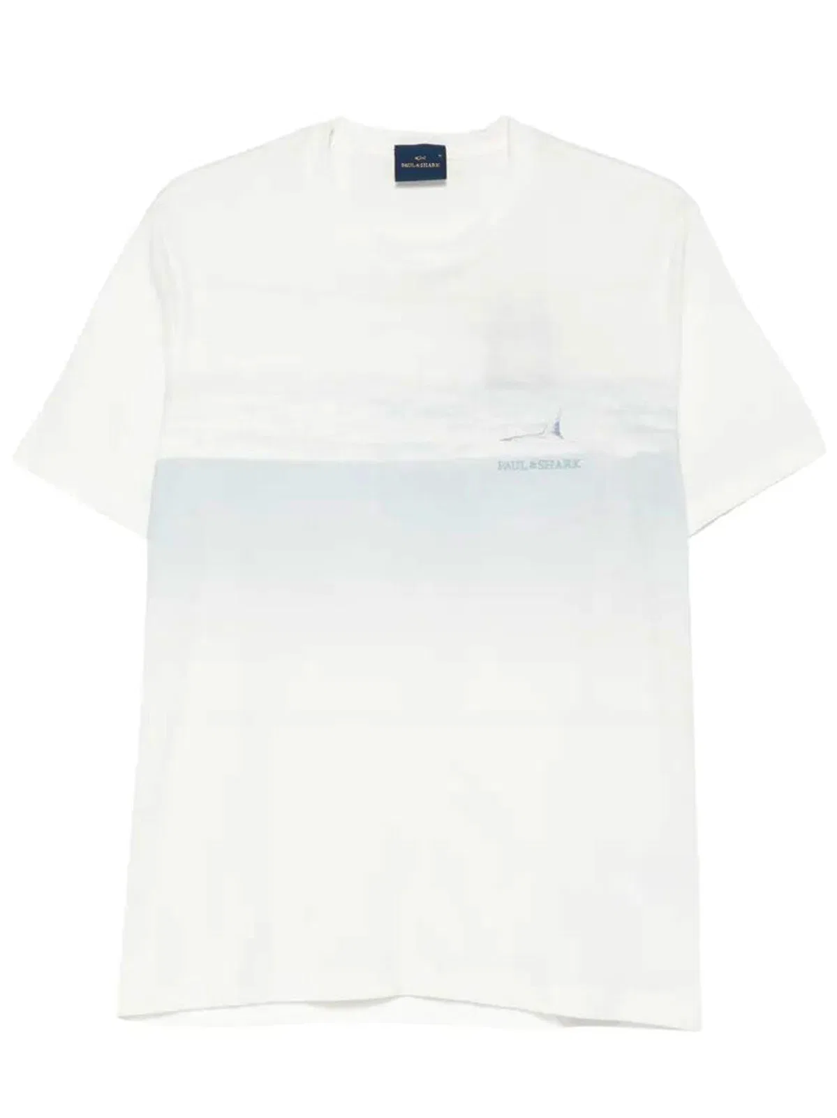 Paul & Shark Cotton T-shirt In Beige
