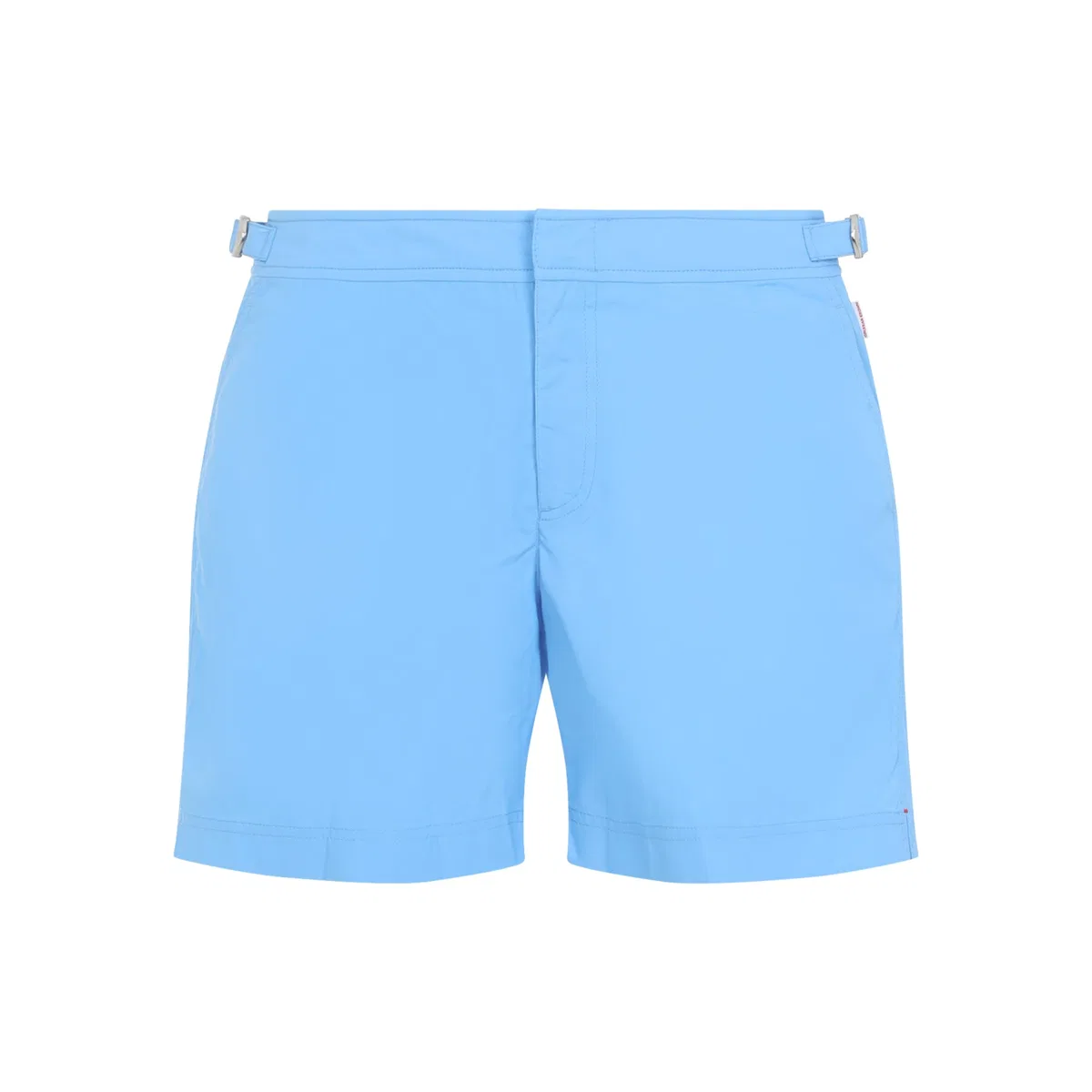 Light Blue Bulldog Polyamide Swim Shorts