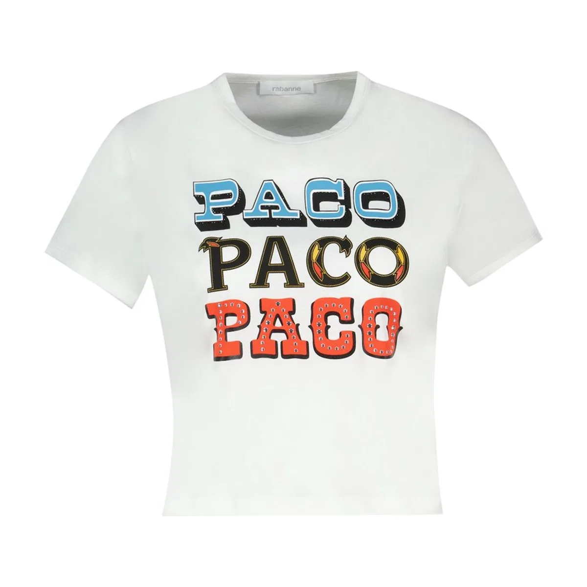 Tee T-Shirt -  - Cotton - White
