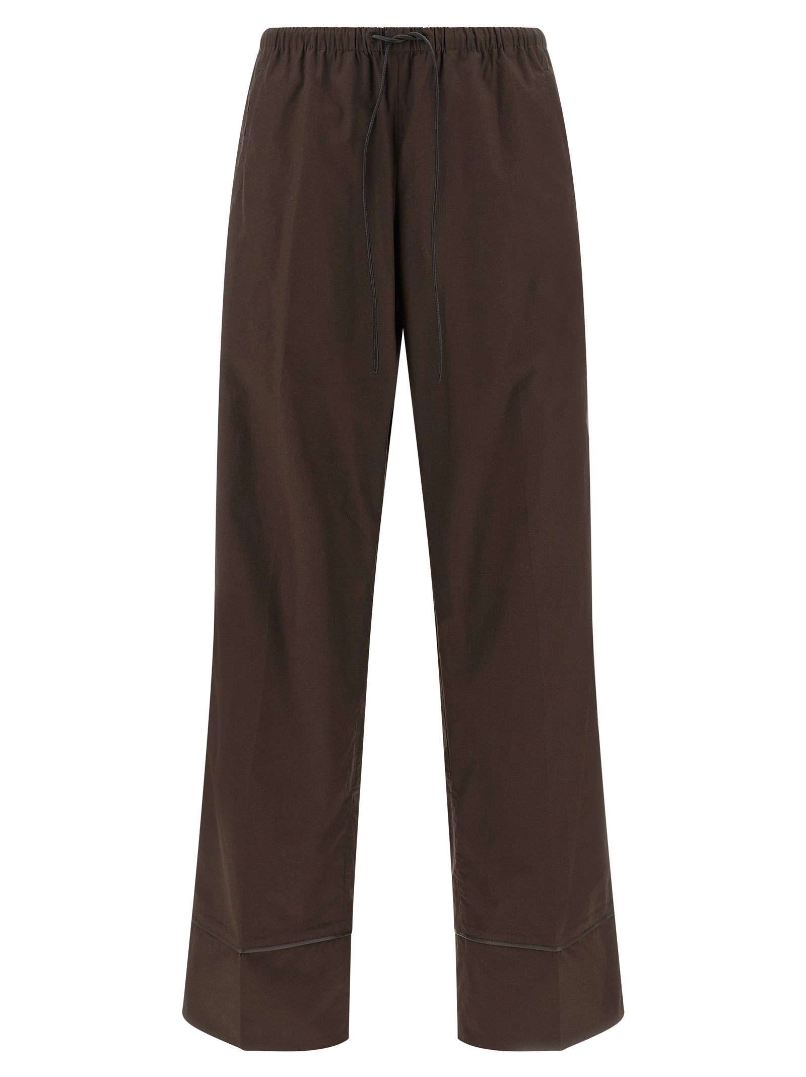 Leather Insert Pants