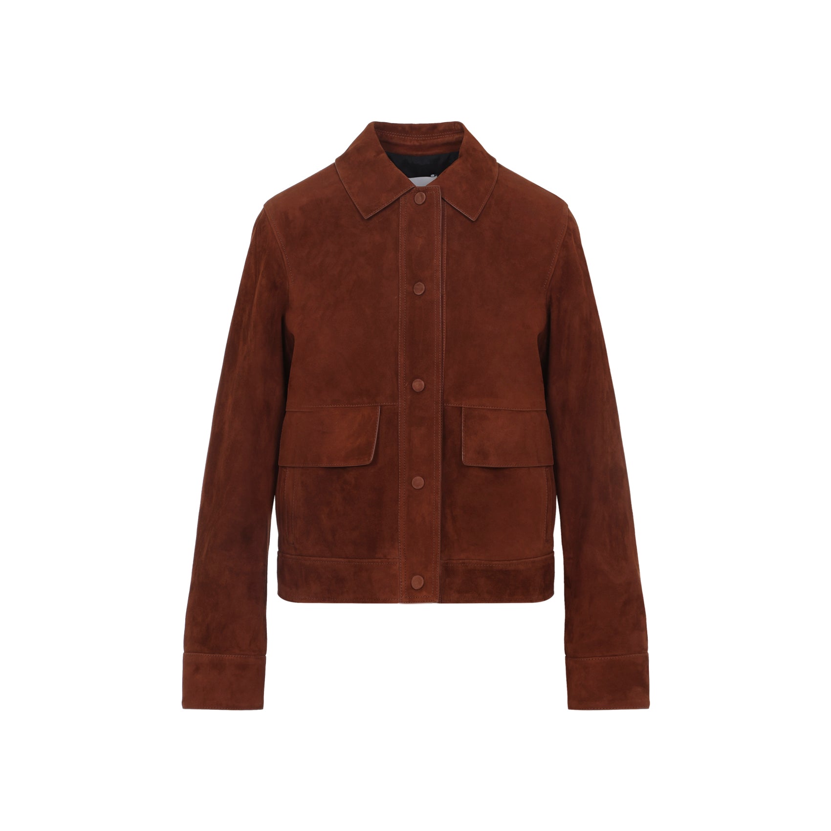 Azteque Brown Lamb Leather Jacket
