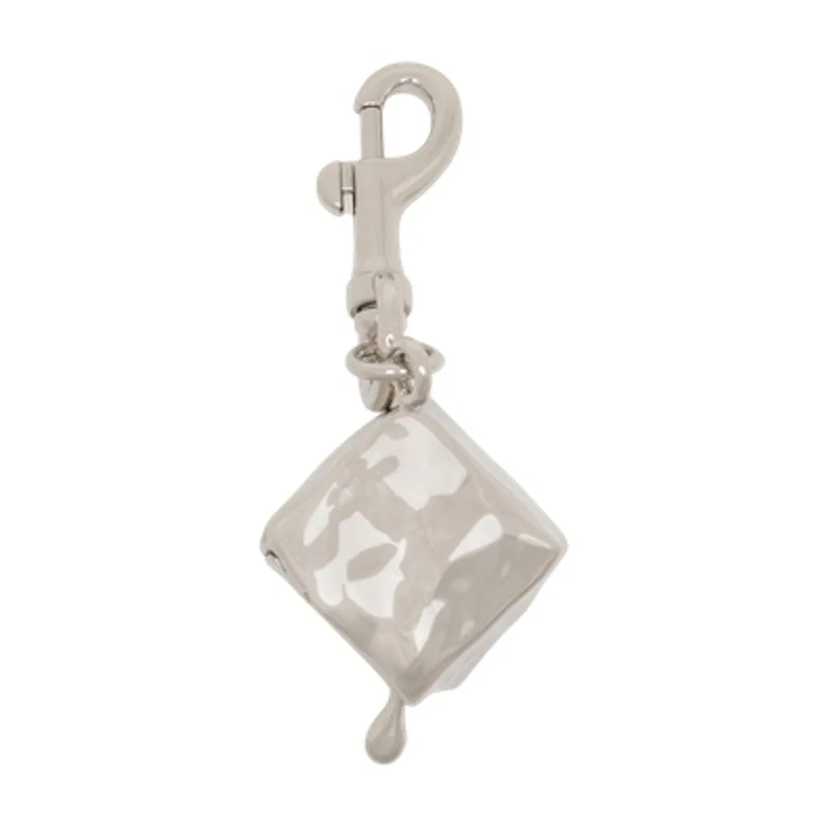 Rabanne Paco  Keychain In Silver