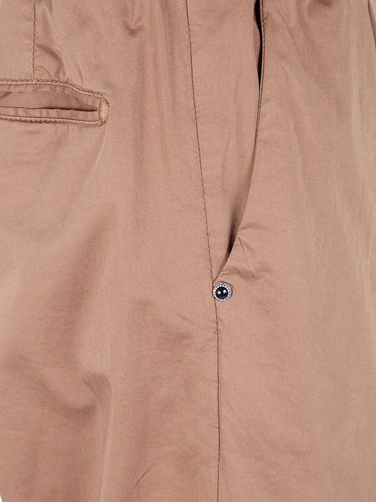 White Sand Long Trousers In Brown