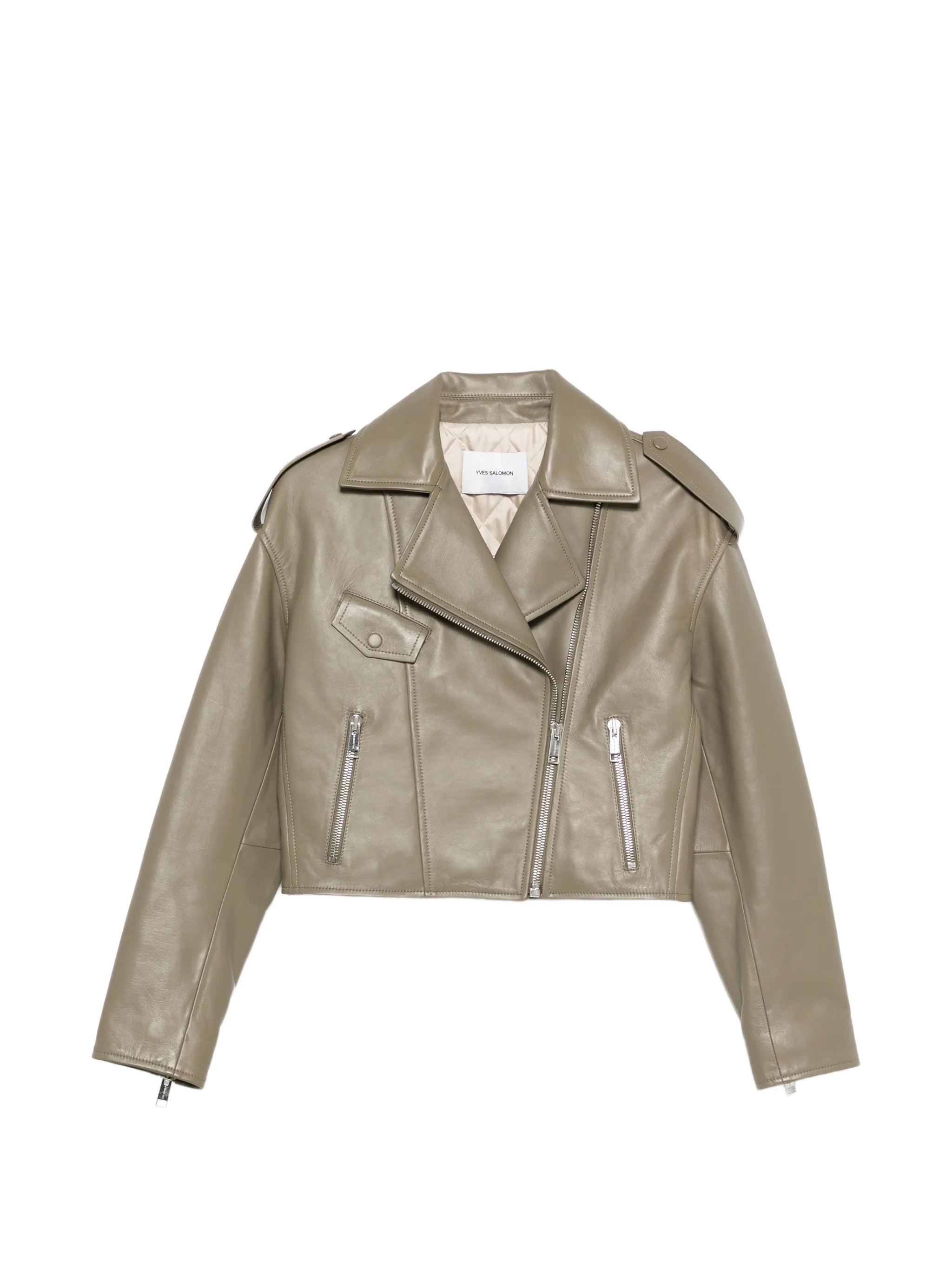 Sauge Lamb Silk Polyester Jacket