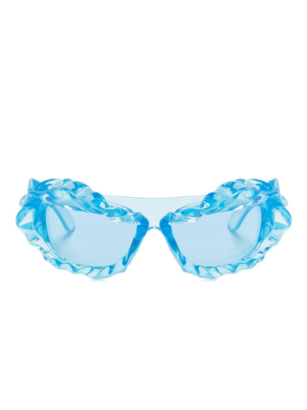 Sunglasses Clear Blue