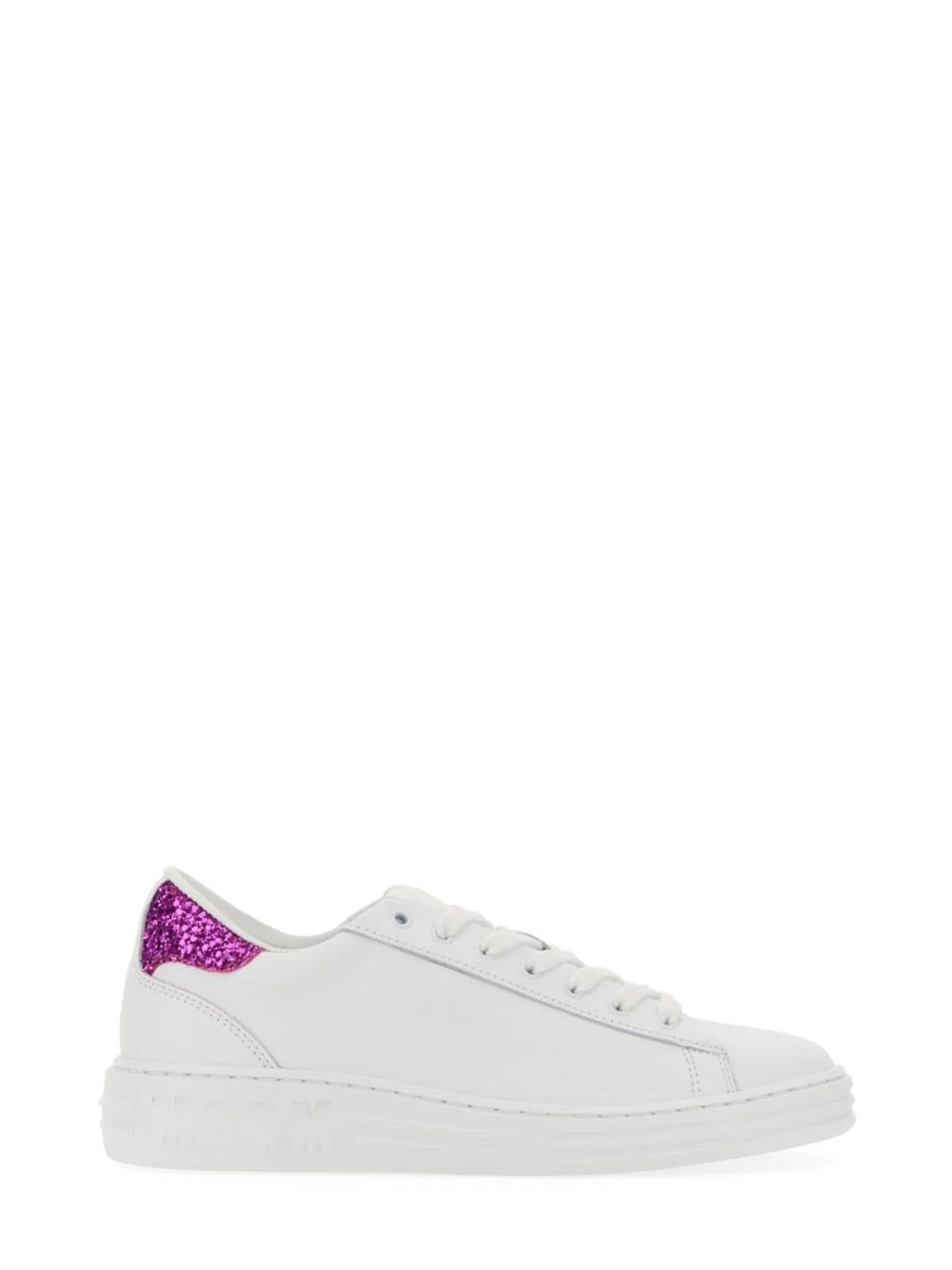 Msgm Iconic Cupsole Sneaker In Fuchsia