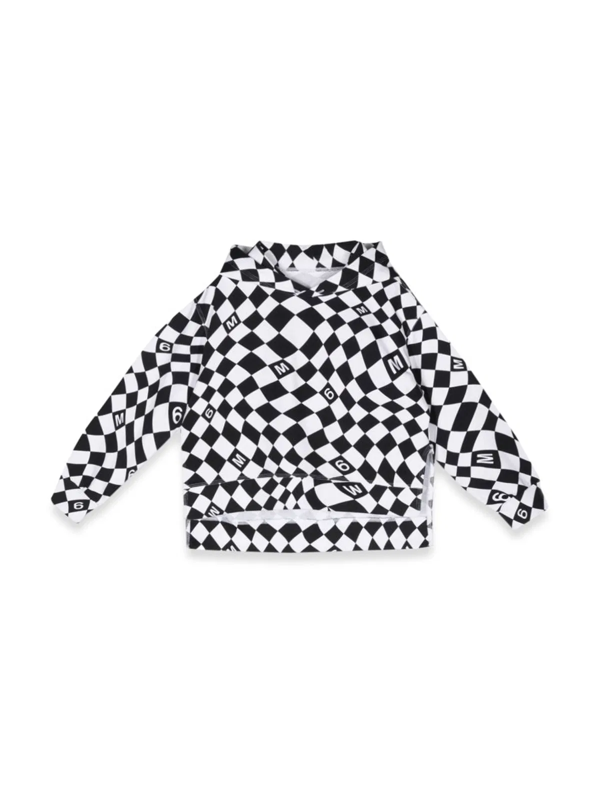 Red Wing Shoes Mm6 Maison Margiela Optical Sweatshirt In Multicolor