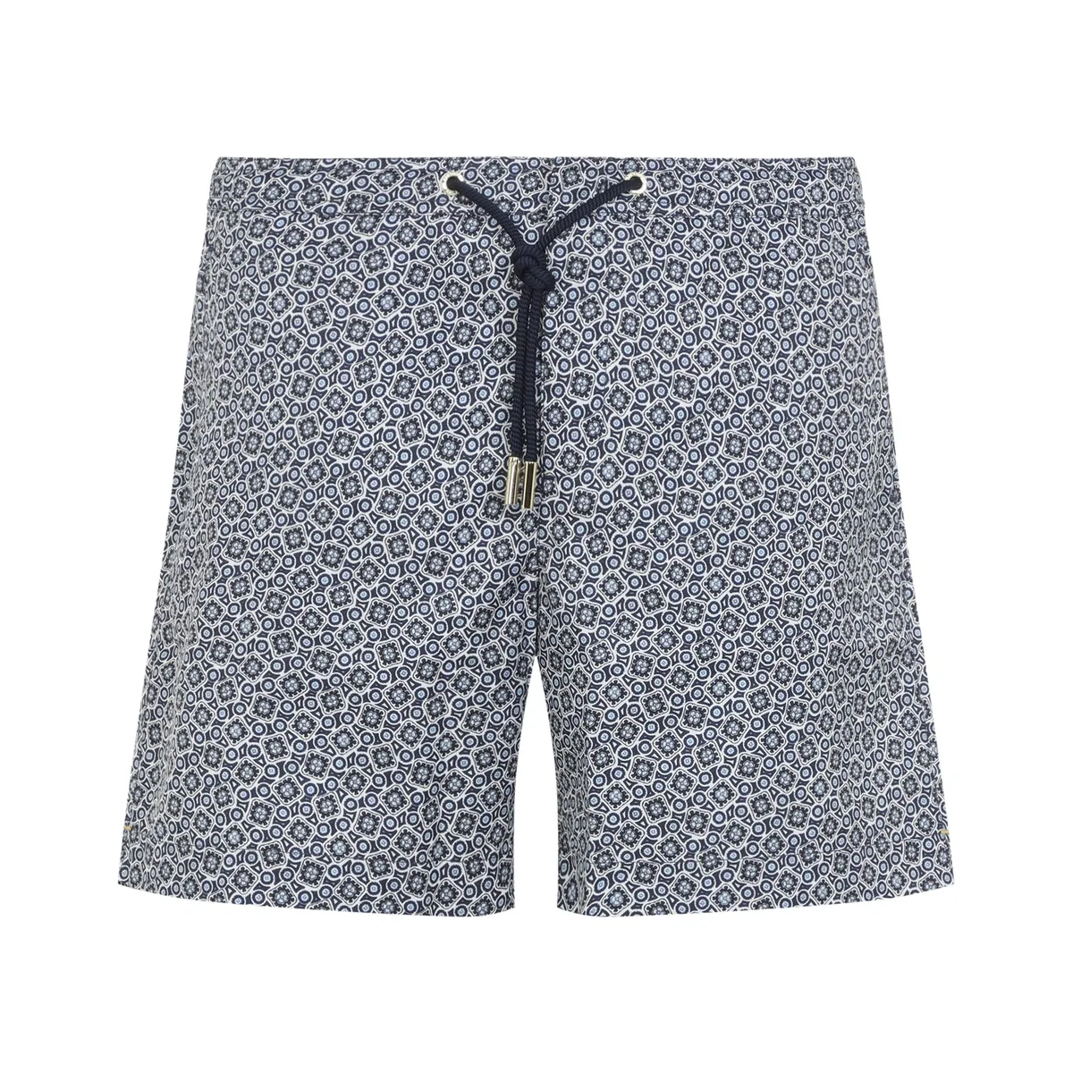 Night Iris Blue Bulldog Drawcord Pettola Swim Shorts