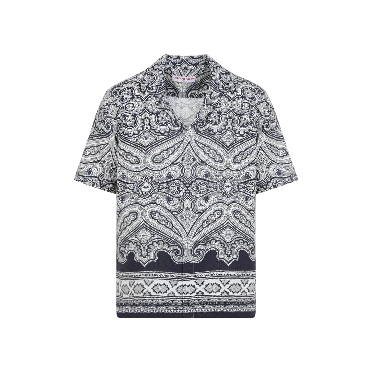 Blue Maitan Carnival Linen Shirt