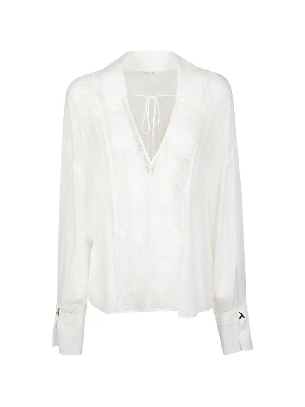 Lace Long-Sleeves Blouse