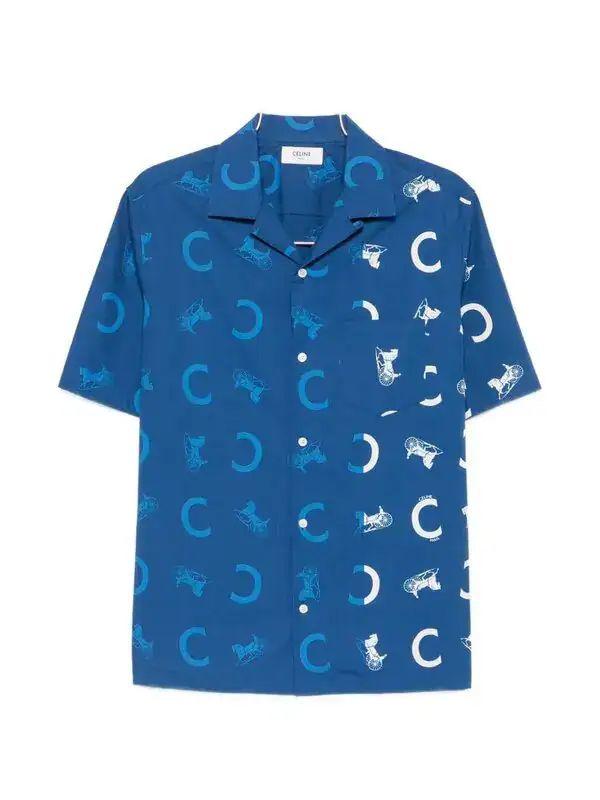 Printed Short-Sleeve Shirt