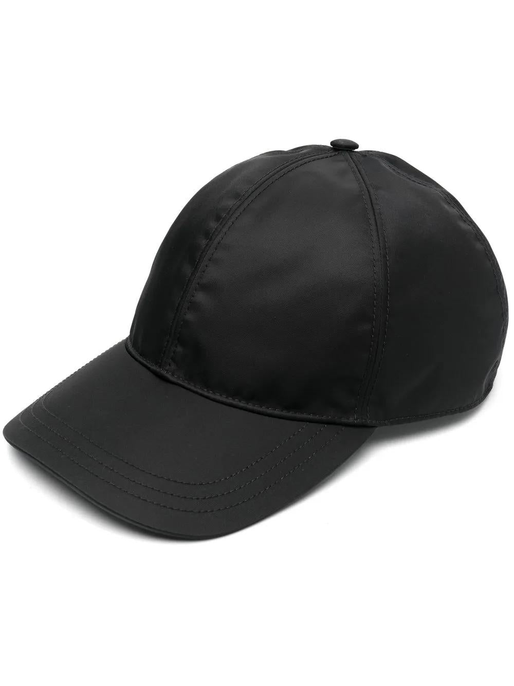 Black Renylon Baseball Cap