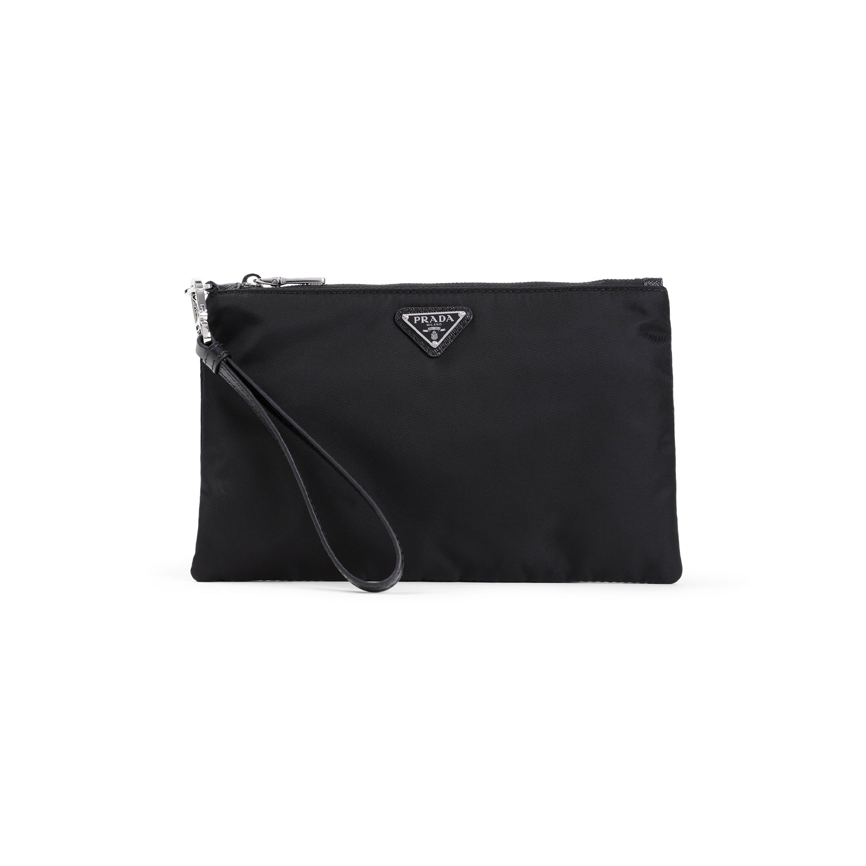 Black Re-Nylon Clutch