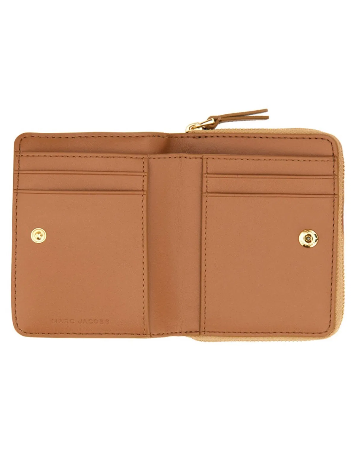Marc Jacobs The Compact Mini Wallet In Brown