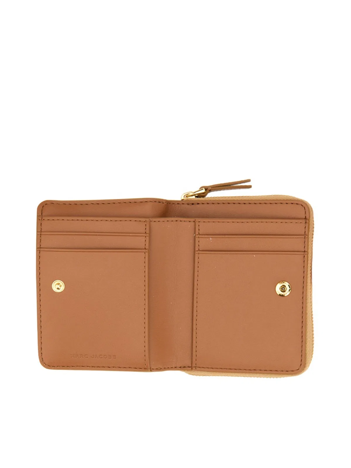 Marc Jacobs The Compact Mini Wallet In Brown