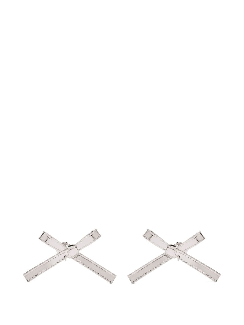 Silver Bow Detail Bijoux