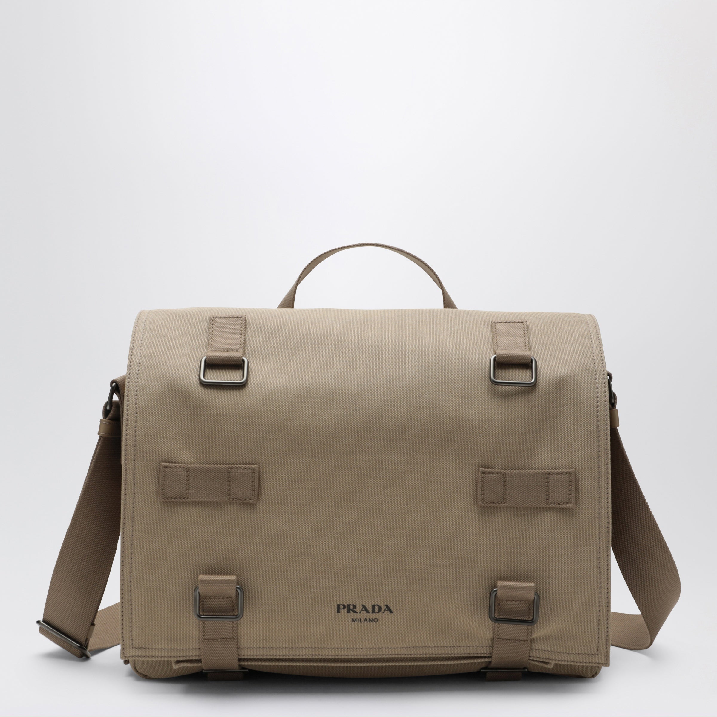 Desertcolored Canvas Crossbody Bag