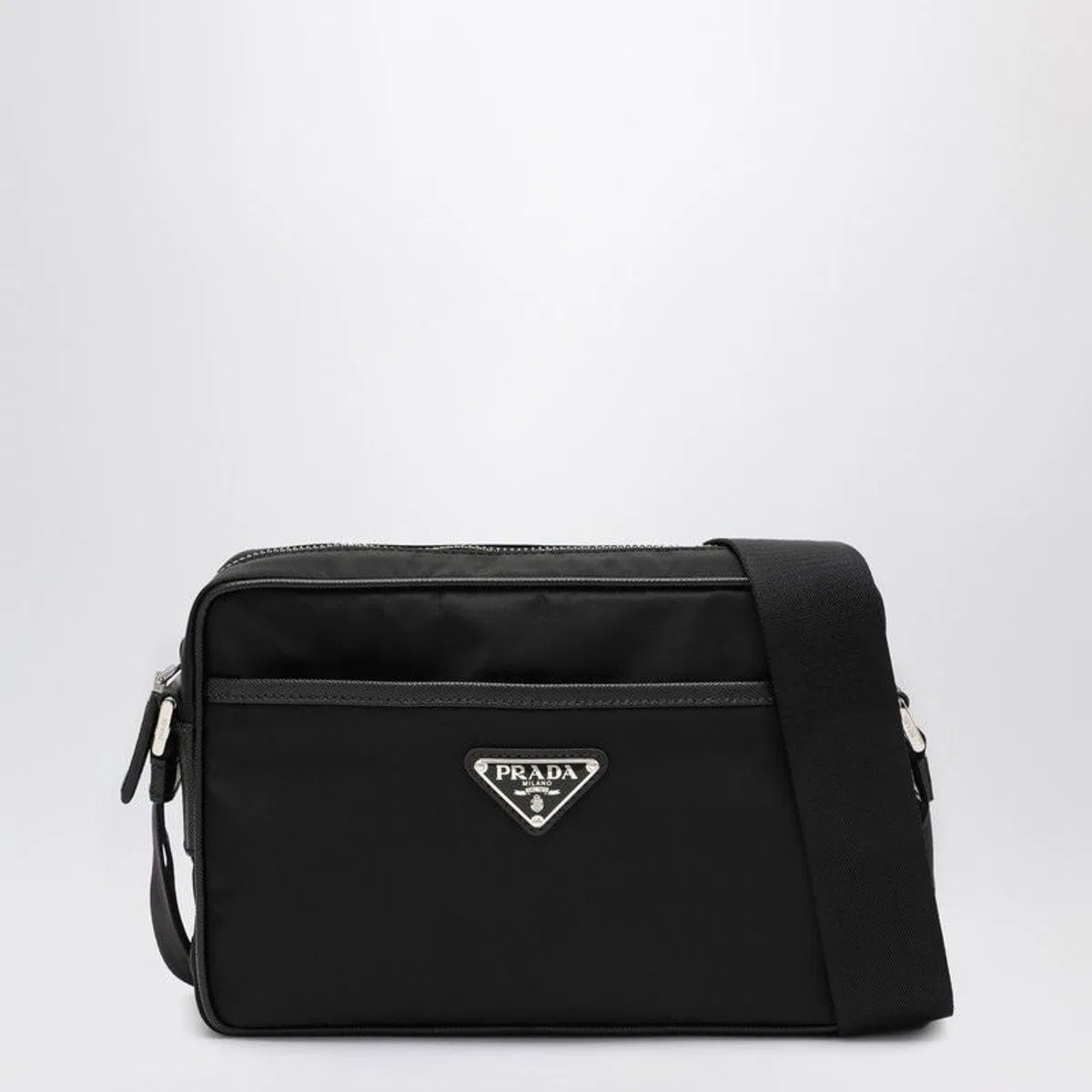 Logo-Plaque Messenger Bag