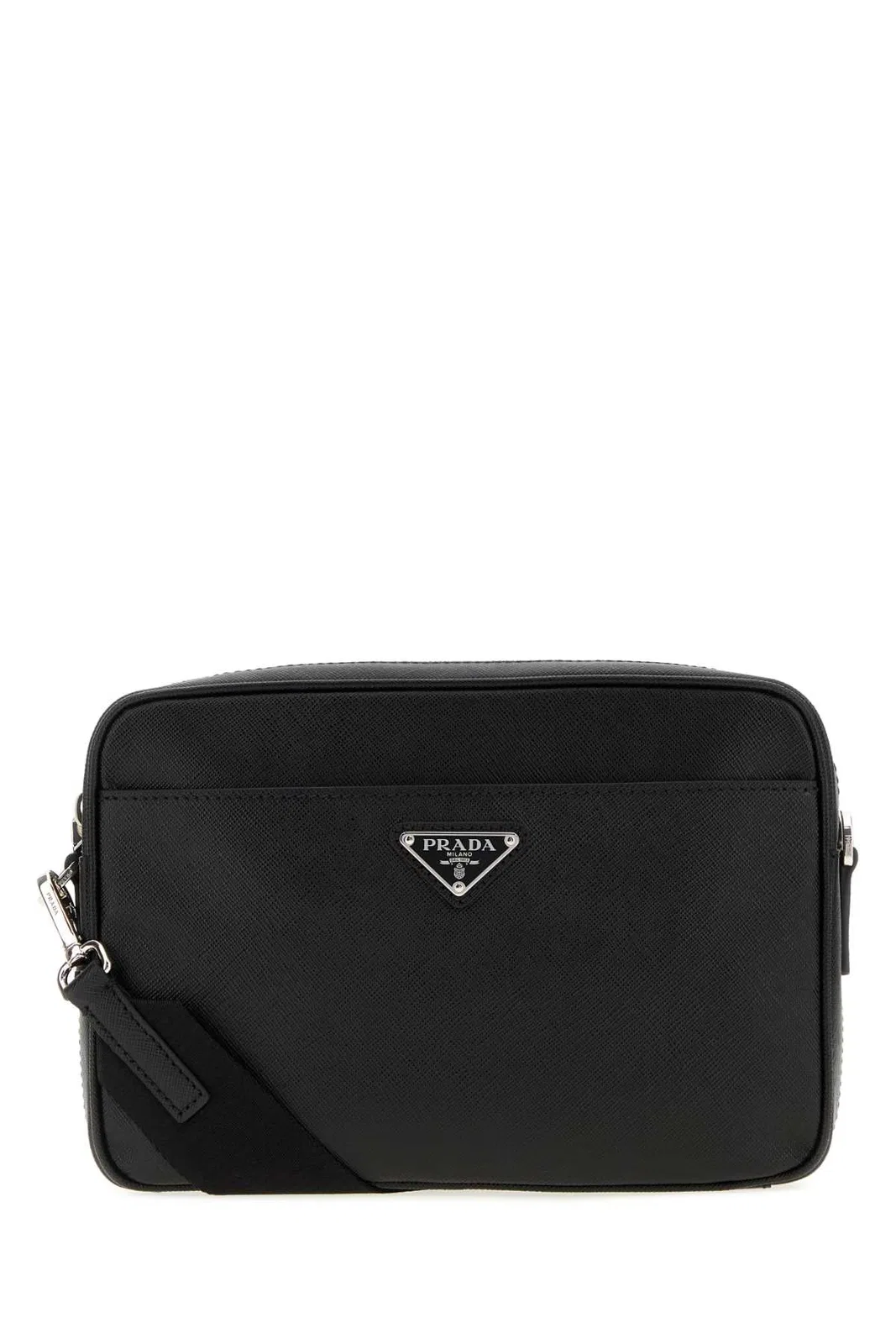 Black Leather Clutch
