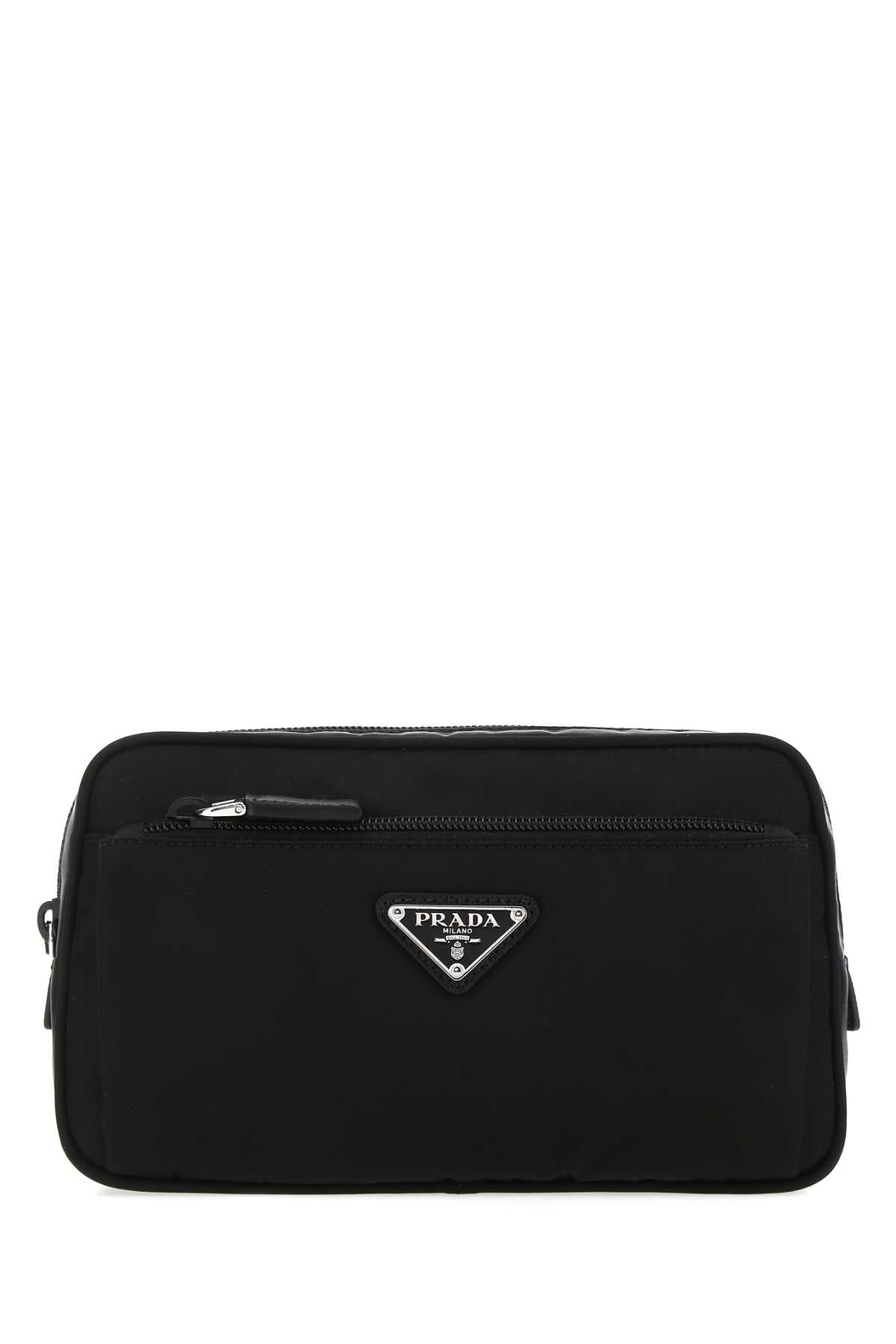Black Re-Nylon Belt Bag