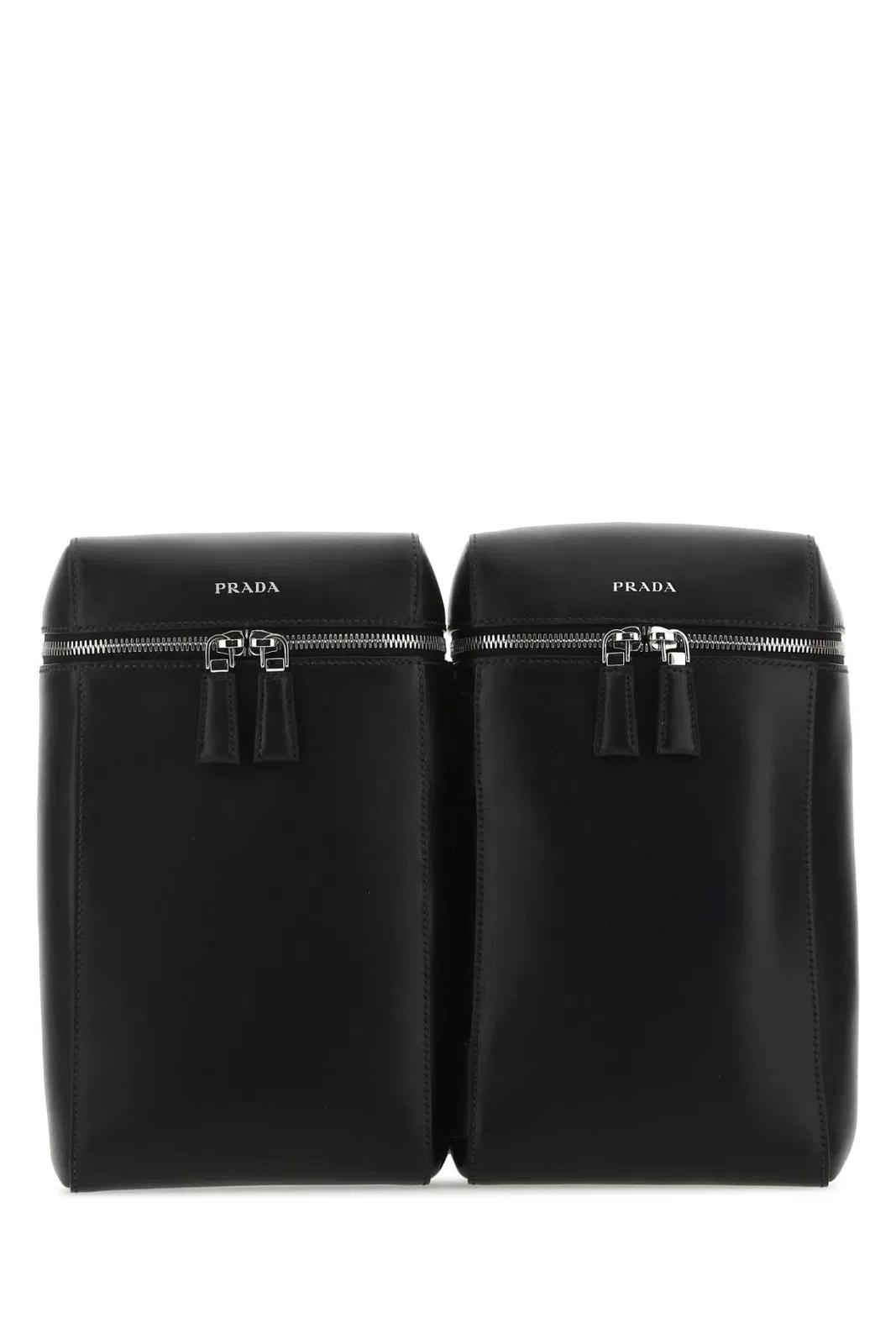 Black Leather Backpack