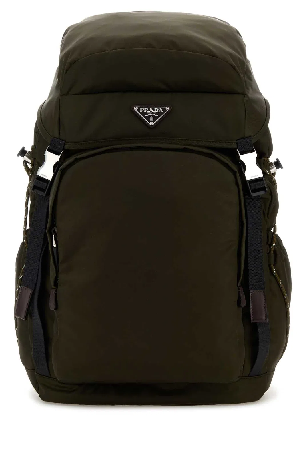 Olive Green Canvas Backpack