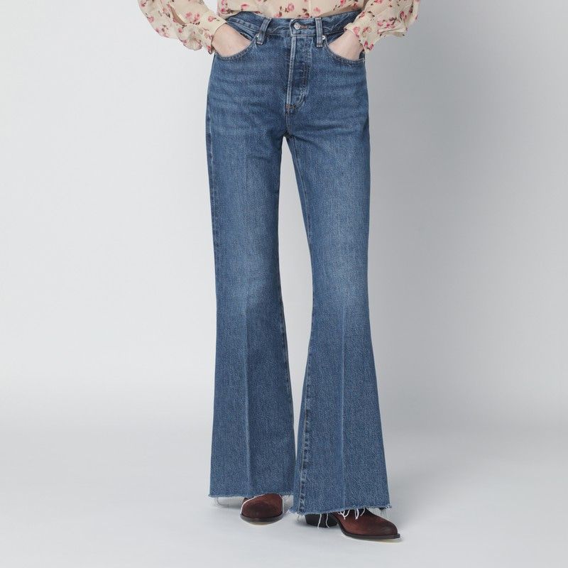 The Lax Blue Jeans In Regenerated Denim