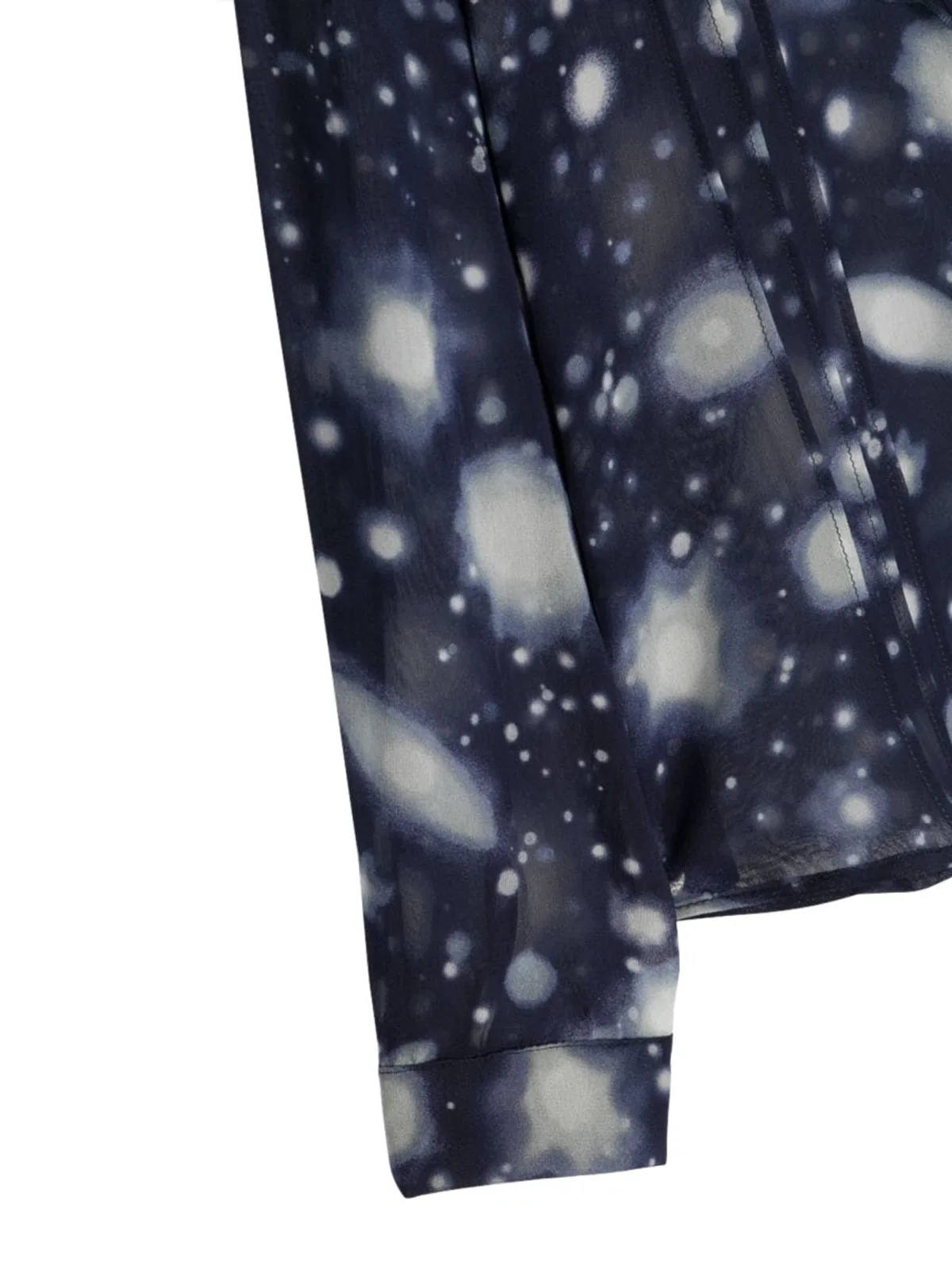 Versace Solar System Shirt In Blue